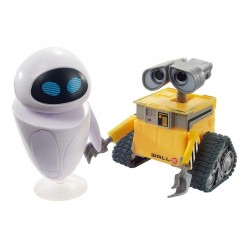 Wall-e Con Eva Set Figuras Original Posables Eve Walle Pixar (Entrega Inmediata)