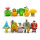 Coleccion X10 Plantas Vs Zombies Figuras Coleccionables (Entrega Inmediata)