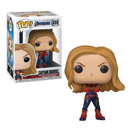 Capitana Marvel Avengers Endgame Original Funko Pop Figura (Entrega Inmediata)