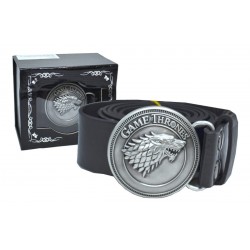 Game Of Thrones Stark Cinturon Chapa Importado (Entrega Inmediata)