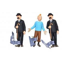 Tintin Tin Tin Coleccion 3 Figuras Importadas (Entrega Inmediata)