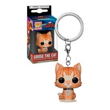 Funko Pocket Pop Gato Goose Capitana Marvel Llavero Original (Entrega Inmediata)