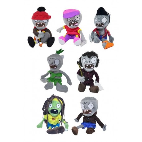 Plantas Vs Zombies Peluches Nuevos Modelos Precio X Unidad (Entrega Inmediata)