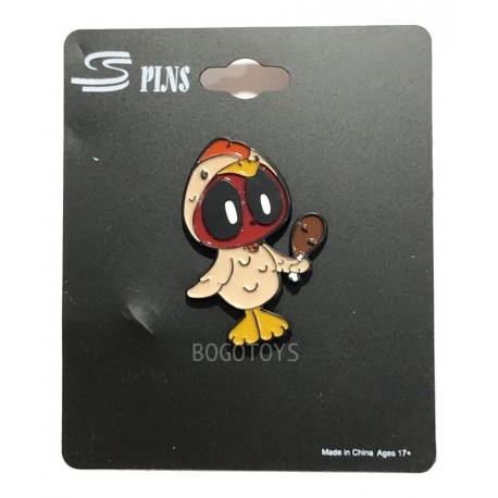 Deadpool Pin Broche Metalico Importado (Entrega Inmediata)