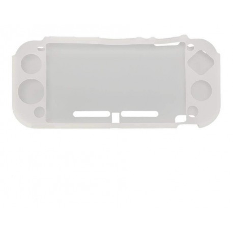 Estuche Silicona Nintendo Switch Lite Blanco Funda Protector (Entrega Inmediata)