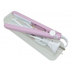 Plancha Mini Viajera Para Cabello Ceramica Nueva Garantia (Entrega Inmediata)