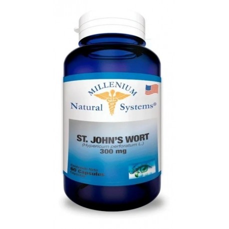 St John's Wort Hierba San Juan Hypericum 300mg 60 Capsulas (Entrega Inmediata)