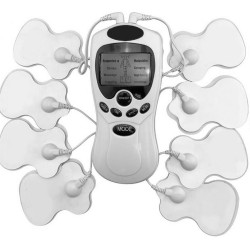 Gimnasia Pasiva + Conexion 8 Electrodos Masajeador Tonifica (Entrega Inmediata)