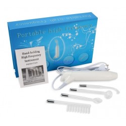 Alta Frecuencia Portátil Facial Y Corporal 4 Electrodos (Entrega Inmediata)