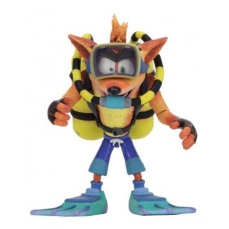 Crash Bandicoot Deluxe Figura Colección Neca + Obsequio (Entrega Inmediata)