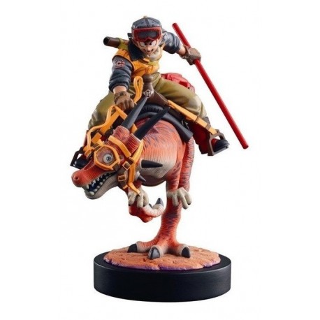 Goku Dragon Ball Colección Figura Montado En Dinosaurio +obs (Entrega Inmediata)