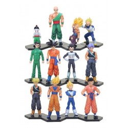 Goku Vegeta Gohan Dragon Ball Colección X12 Figuras + Envío (Entrega Inmediata)