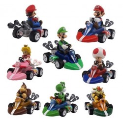 Mario Kart Carros Super Mario Bros Colección X7 + Obsequio (Entrega Inmediata)