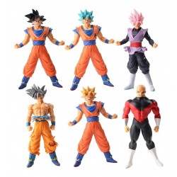 Goku Jiren Dragon Ball Colección X6 Figuras +envío + Obsequi (Entrega Inmediata)