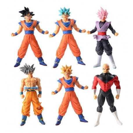Goku Jiren Dragon Ball Colección X6 Figuras +envío + Obsequi (Entrega Inmediata)