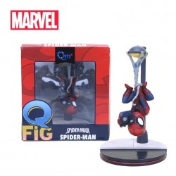 Hombre Araña Spider Man Figura Cámara Marvel Qfig + Obsequio (Entrega Inmediata)