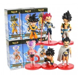Goku Broly Dragon Ball Z Colección X6 Figuras Wcf + Obsequio (Entrega Inmediata)