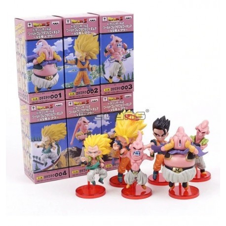 Goku Gohan Dragon Ball Z Colección X6 Figuras Wcf + Obsequio (Entrega Inmediata)