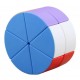 Cubo Rubik Redondo Queso Rompecabezas Educativo Antiestrés (Entrega Inmediata)