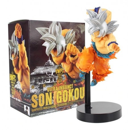 Goku Ultra Instinto Dragon Ball Colección Figura + Obsequio (Entrega Inmediata)