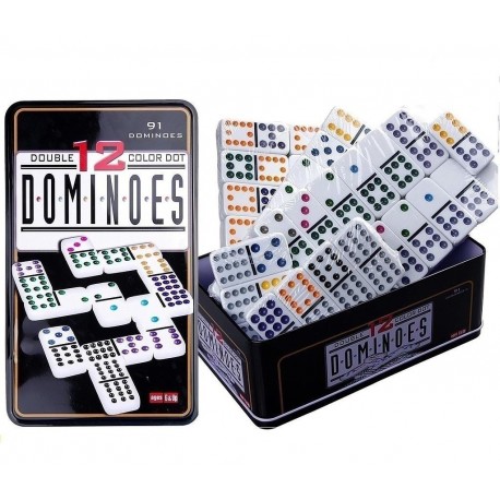 Domino Profesional 91 Piezas 12/12 Juega Hasta 13 Personas (Entrega Inmediata)