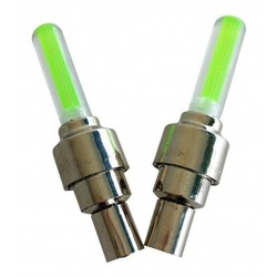 Tapa Válvula Led Neón. Carro, Moto, Bicicleta X 2 Unidades (Entrega Inmediata)
