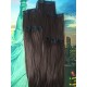 Pack Completo Extensiones De Cabello Marrón Castaño (Entrega Inmediata)
