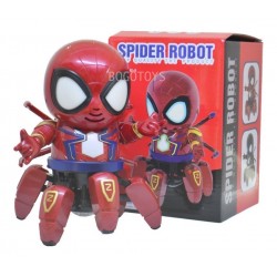 Spiderman Dance Hero Robot Baila Sonido Luces Figura Lámpara (Entrega Inmediata)