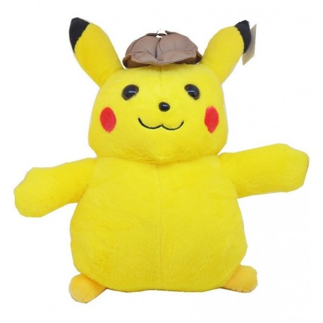 Pikachu Pokemon Peluche Nuevo Importado Detective 40 Cms! (Entrega Inmediata)