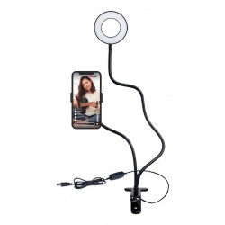 Aro Luz Led Celular + Holder Pinza 3 Tonos Flexible (Entrega Inmediata)
