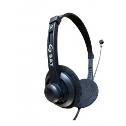 Diadema Micrófono Plug 3.5m - Sonido Estéreo Mp3 Control Vol (Entrega Inmediata)