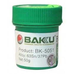 Soldadura De Estaño En Pasta Baku Bk-5051 X 50grs. (Entrega Inmediata)
