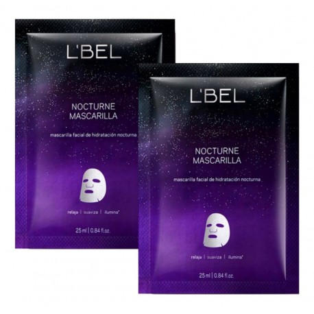 Nocturne Mascarilla En Velo X 2 Lbel (Entrega Inmediata)