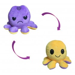 Pulpo Reversible Peluche Niños 20cm X 25cm Envio Inmediato (Entrega Inmediata)