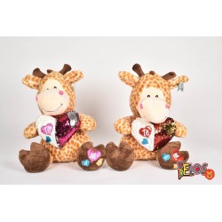 Animal De Peluche Mensaje Jirafa 50cm 2610 (Entrega Inmediata)