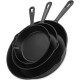 Juego De 3 Sartenes De Hierro Fundido Utopia Kitchen Envíoya (Entrega Inmediata)