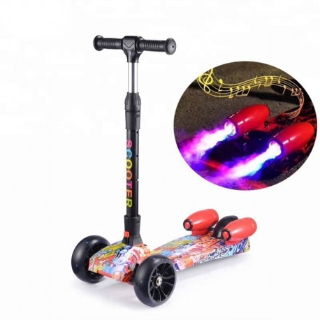 Scooter Monopatin Patineta Bluetooth Humo Luces Y Sonidos (Entrega Inmediata)