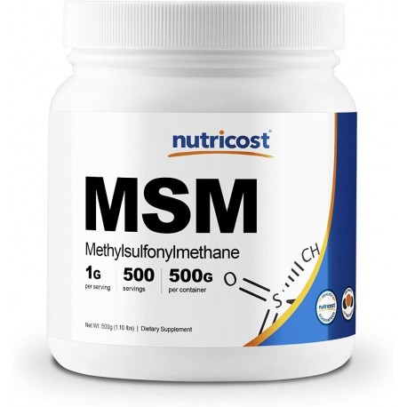 Msm - Azufre Orgánico - 500 Gr - Envio Ya (Entrega Inmediata)