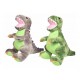 Dinosaurio Gordo Rex De Peluche 40cm 2489b (Entrega Inmediata)