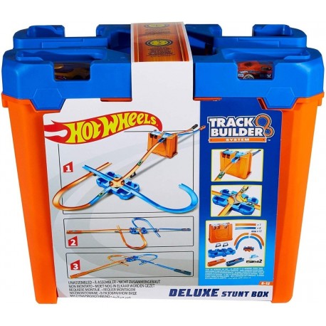 Caja Hot Wheels Track Builder Multi Loop Box Acrobacias Lujo (Entrega Inmediata)