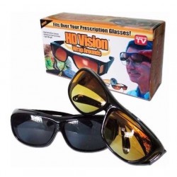 Combo Gafas Hd Vision Para Día + Gafas Hd Vision Para Noche (Entrega Inmediata)