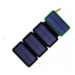 Cargador Panel Solar Bateria Power Bank 12000mah Usb + Envío (Entrega Inmediata)