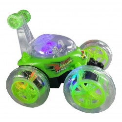Carro Loco Control Remoto Acrobacias 360 Recargable Luces (Entrega Inmediata)