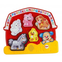 Fisher Price Rompecabezas Animales De Granja Sonidos (Entrega Inmediata)