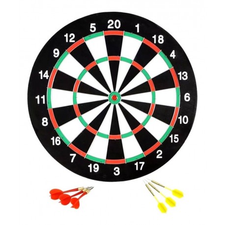 Tablero Dardo Puntas Doble Tiro Al Blanco Grande 17 Bar (Entrega Inmediata)