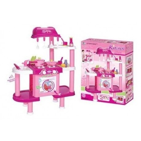 Cocina Niñas Lavaplatos Kitchen 008-32 Lava Loza Sonido (Entrega Inmediata)