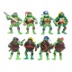Figuras Tortugas Ninja Set X 4 Con Accesorios Articuladas (Entrega Inmediata)