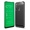 Funda Estuche Forro + Vidrio Cera Motorola One Fusion + Plus (Entrega Inmediata)
