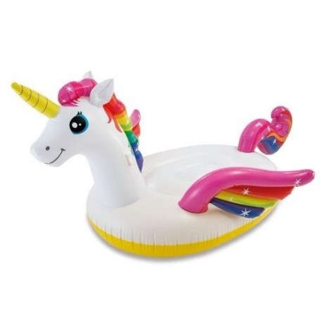 Flotador Intex Ride-on Unicorn Unicornio Colores 57561 (Entrega Inmediata)