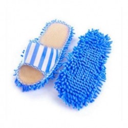 ¡ Zapatos De Microfibra Azul Limpia Policha Protege Piso !! (Entrega Inmediata)
